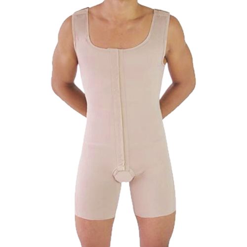 Modelador Masculino 1/2 Perna 709 Bege Tam 44/M Modelador Masculino 1/2 Perna 709 Bege Tam 44/M