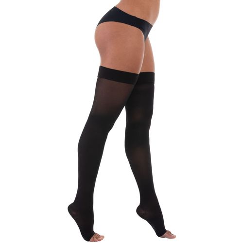 Meia de Compressão 7/8 Ultraline 4000 Venosan - 20-30mmHg - Aberta - Preta - M Meia de Compressão 7/8 Ultraline 4000 Venosan - 20-30mmHg - Aberta - Preta - M