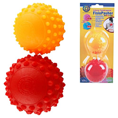 Esferas Fisioterápicas Fisiopauher FG04 - 2 unidades Esferas Fisioterápicas Fisiopauher FG04 - 2 unidades