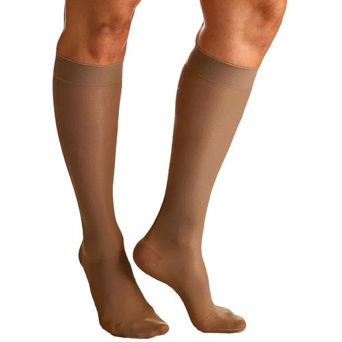 Meia 3/4 Audace Sigvaris - Fechada - 15-20 mmHg - Natural Escuro - M