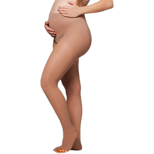 Meia-Calça Audace Maternidade 15-20mmHg Aberta Natural Tam C Meia-Calça Audace Maternidade 15-20mmHg Aberta Natural Tam C