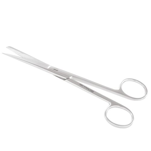 Tesoura Cirúrgica Fina/Romba ABC - Reta - 17cm Tesoura Cirúrgica Fina/Romba ABC - Reta - 17cm