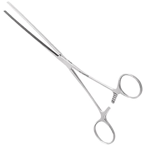 Pinça Kocher Intestinal 25Cm Reta Abc