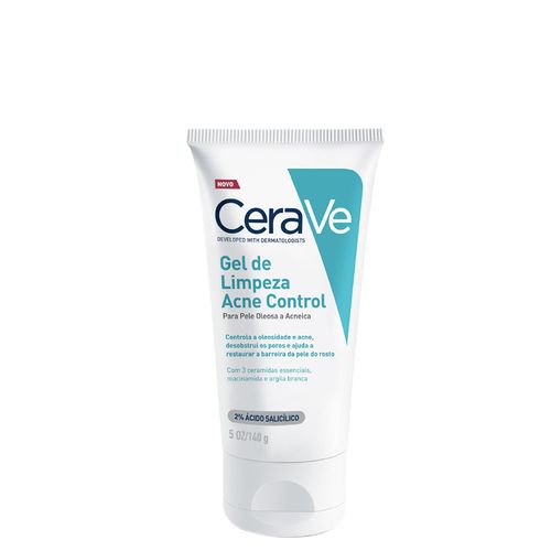 Gel de Limpeza Facial Cerave Acne Control 140g 140 g