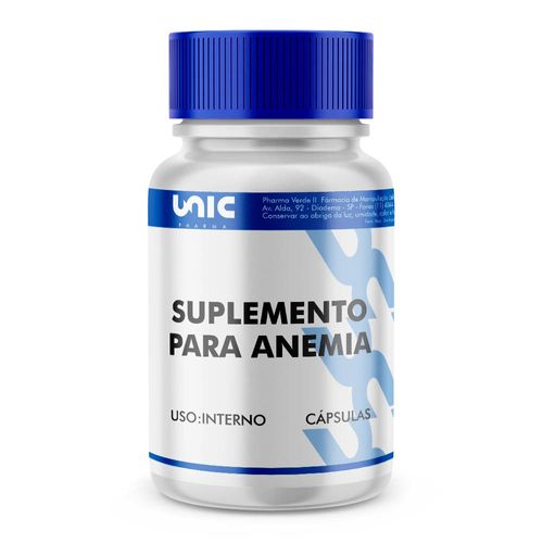 Suplemento Para Anemia - 30 Cápsulas