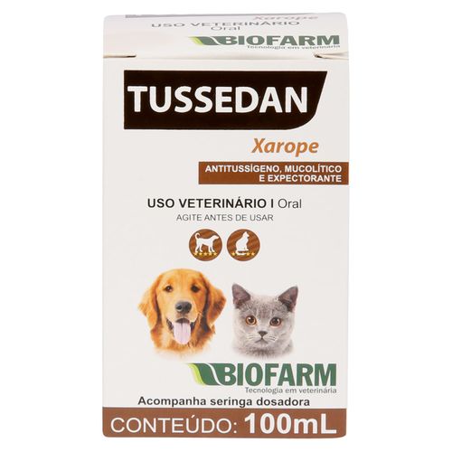 Xarope Tussedan Biofarm 100ml Xarope Tussedan Biofarm 100ml