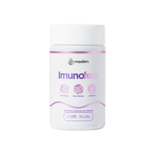 Imunofem, Suplemento Natural para Saúde Íntima Feminina, Tratamento para Candidíase