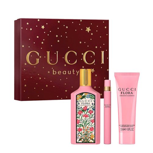 Kit Gucci Flora Gorgeous Gardenia Feminino - Edp 100ml + 10ml + Bl 50ml NULO