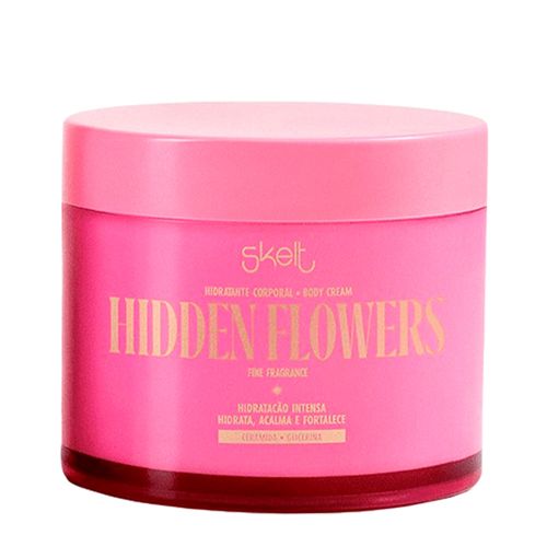 Skelt Hidratante Hidden Flowers - Desodorante Corporal 200g 200g