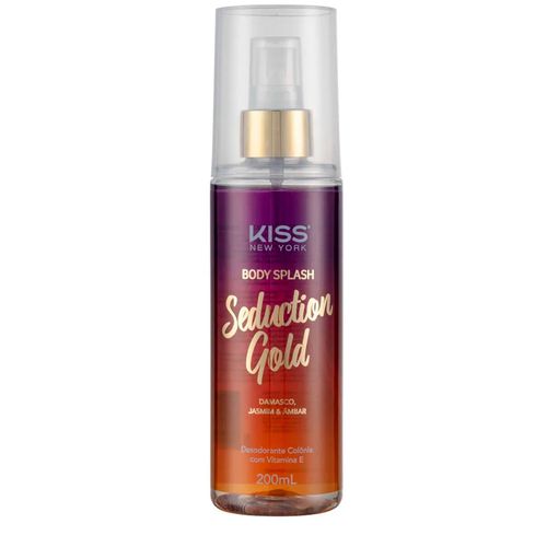 Kiss New York Seduction Gold - Body Splash 200ml 200ml Kiss New York Seduction Gold - Body Splash 200ml 200ml