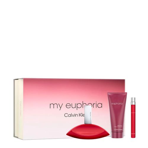 Kit Calvin Klein My Euphoria Feminino - Edp 100ml + 10ml + Bl 100ml NULO