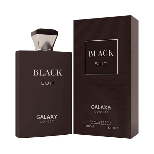 Galaxy Plus Concept BlackSuit Eau de Parfum - Perfume Masculino 100ml 100ml Galaxy Plus Concept BlackSuit Eau de Parfum - Perfume Masculino 100ml 100ml