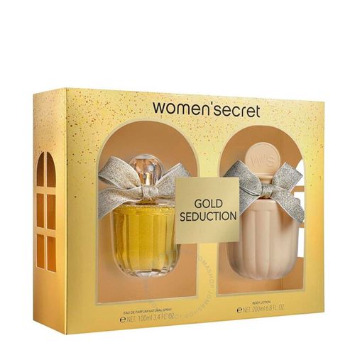 Kit Women Secret Gold Seduction - EDP 100ml + BL 200ml Kit