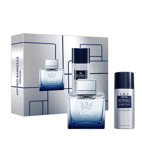 Kit Banderas King Of Seduction Masculino - Edt 100ml + Deo 150ml NULO Kit Banderas King Of Seduction Masculino - Edt 100ml + Deo 150ml NULO