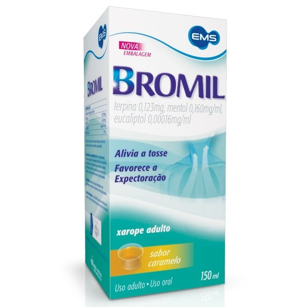 Bromil Ems Xarope Adulto 150ml + Copo Dosador