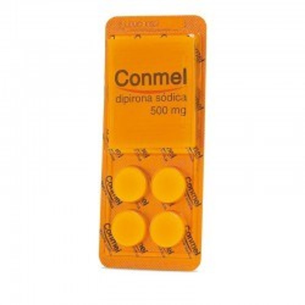 Conmel 500mg 8 comprimidos - Drogarias Pacheco