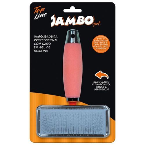 Rasqueadeira Jambo Top Line Silicone Tamanho M 1 unid Rasqueadeira Jambo Top Line Silicone Tamanho M 1 unid