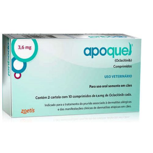 Apoquel  Dermatológico Zoetis 3,6mg Único