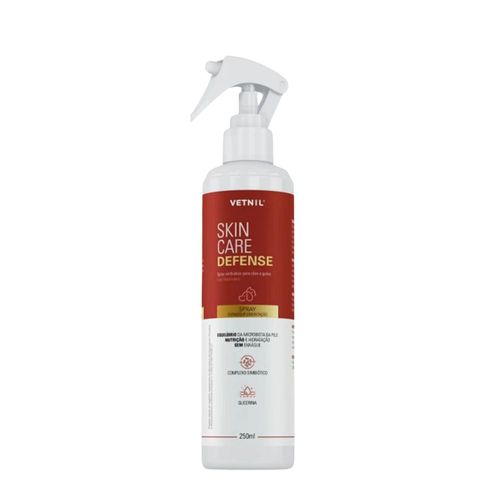 Spray Skin Care Defense Simbiótico para Cães e Gatos 250ml 250ml 250ml