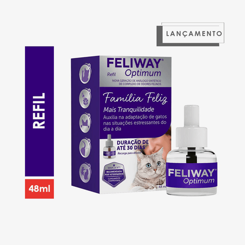 Feliway Optimum - Refil 48ml Feliway Optimum - Refil 48ml Feliway Optimum - Refil 48ml Feliway Optimum - Refil 48ml