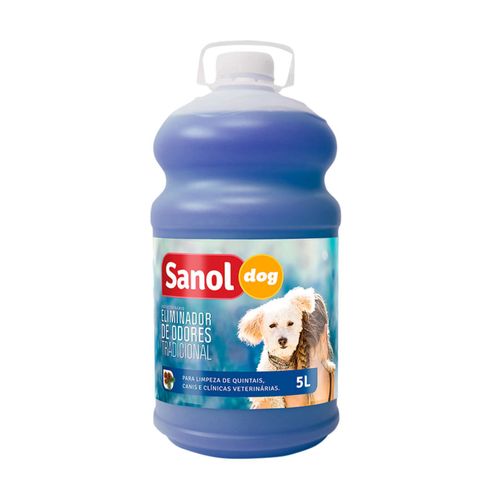 Sanol Dog Eliminador de Odores Tradicional 5L Único