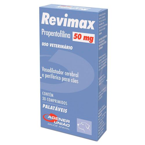 REVIMAX 50mg - caixa com 30 compr. único REVIMAX 50mg - caixa com 30 compr. único