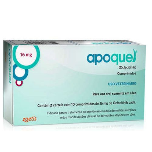 Apoquel Dermatológico Zoetis 16mg único Apoquel Dermatológico Zoetis 16mg único