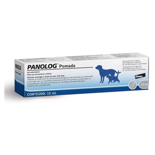 PANOLOG Pomada - tubo com 15ml Único PANOLOG Pomada - tubo com 15ml Único