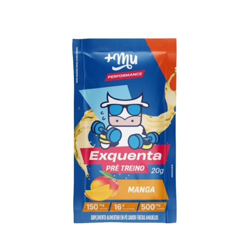 Exquenta Pré Treino Manga Mais Mu Performance 20g Exquenta Pré Treino Manga Mais Mu Performance 20g