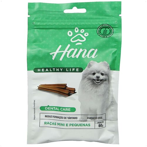 SNACK HANA LIFE DENTAL CARE CÃES ADULTOS RAÇAS MINI E PEQUENAS 60G SNACK HANA LIFE DENTAL CARE CÃES ADULTOS RAÇAS MINI E PEQUENAS 60G