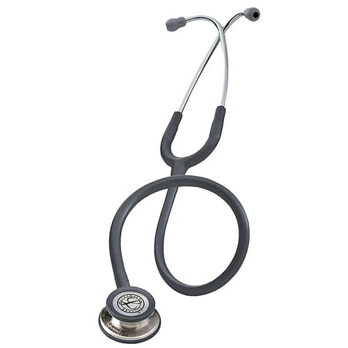 Estetoscópio Littmann Classic III - Cinza com Inox Escovado 5621 Estetoscópio Littmann Classic III - Cinza com Inox Escovado 5621