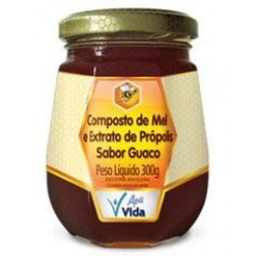 Mel-Propolis-Guaco-Apis-Vida-300g Mel-Propolis-Guaco-Apis-Vida-300g