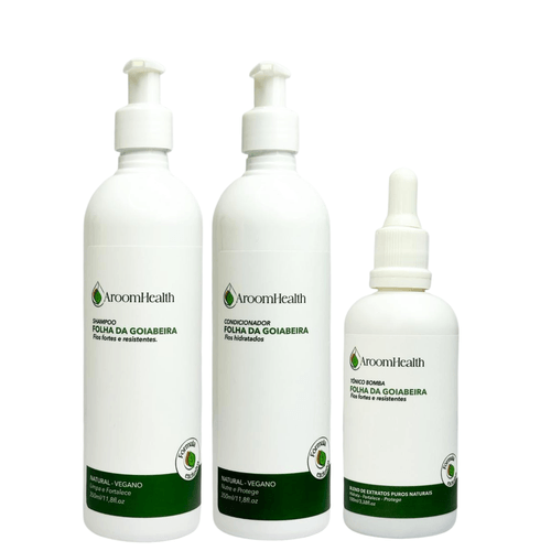 Kit de Shampoo , Condiconador e Tônico capilar
