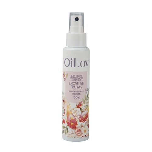 Body Splash Licor de Frutas OiLov 100ml 17cm Sem cor Body Splash Licor de Frutas OiLov 100ml 17cm Sem cor