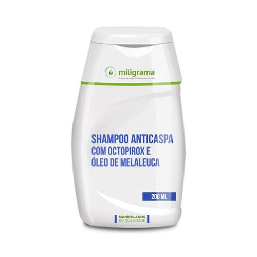 Shampoo Anticaspa: octopirox e óleo de melaleuca 200ml Shampoo Anticaspa com Octopirox e Óleo de Melaleuca 200ml Shampoo Anticaspa: octopirox e óleo de melaleuca 200ml Shampoo Anticaspa com Octopirox e Óleo de Melaleuca 200ml