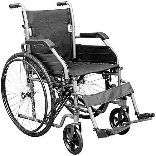 Cadeira de Rodas Aço Carbono Basic Dobrável 44cm até 125kg Cadeira de Rodas Aço Carbono Basic Dobrável 44cm até 125kg