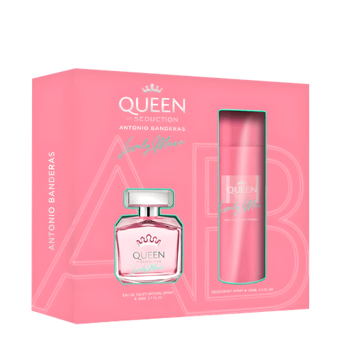 Kit Banderas Queen Of Seduction Lively Muse Feminino - Edt 80ml + Deo 150ml NULO