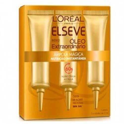 Ampola-Magica-Capilar-Elseve-Oleo-Extraordinario-15ml---3-unidades Ampola-Magica-Capilar-Elseve-Oleo-Extraordinario-15ml---3-unidades
