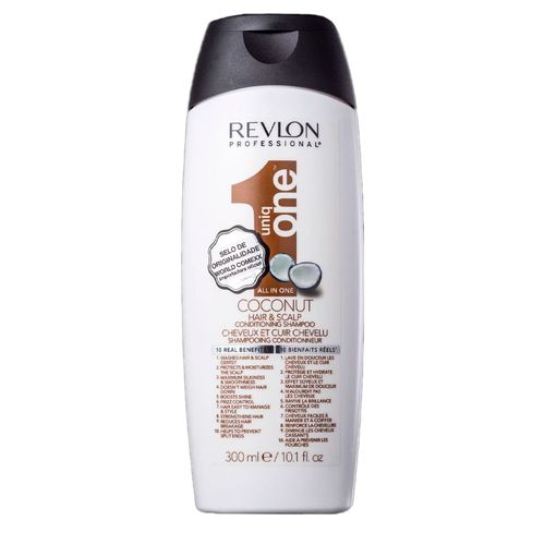 Revlon Uniq One All In One Coconut 2 em 1 - Shampoo 300ml 300ml Revlon Uniq One All In One Coconut 2 em 1 - Shampoo 300ml 300ml