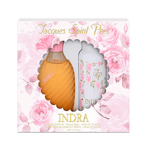 Kit Jacques Saint Pres Indra - Eau De Parfum 100ml + Desodorante 125ml NULO Kit Jacques Saint Pres Indra - Eau De Parfum 100ml + Desodorante 125ml NULO
