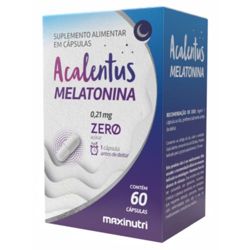 MELATONINA ACALENTUS 60CPS MAXINUTRI MELATONINA ACALENTUS 60CPS MAXINUTRI
