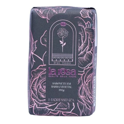Sabonete Vegetal La Rosa Madressenza 180g Sabonete Vegetal La Rosa Madressenza 180g
