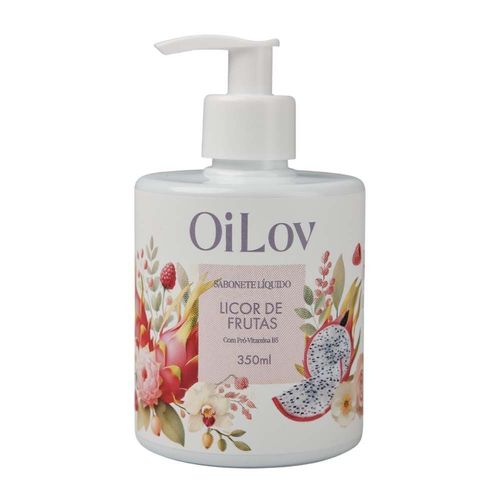 Sabonete Líquido Licor de Frutas OiLov 350ml incolor