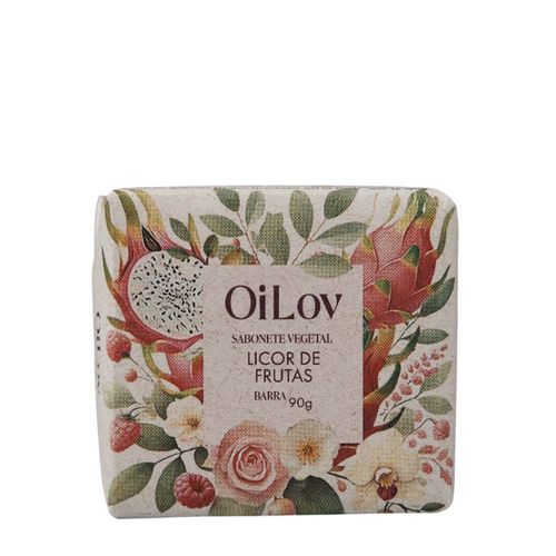 Sabonete Vegetal Licor de Frutas OiLov 90g incolor