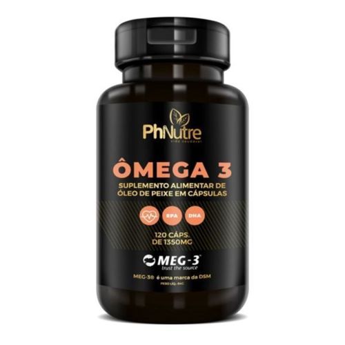 Ômega 3 Phnutre 120 cápsulas Ômega 3 Phnutre 120 cápsulas