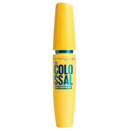Máscara de Cílios Maybelline The Colossal Waterproof  - á Prova D'água - Tonalidade Glam Black