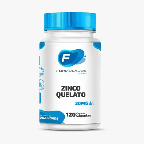 Zinco Quelato Mais 423 Da Idr 30mg 120 Cápsulas