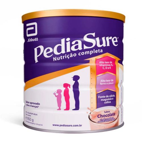 Pediasure Suplemento Alimentar Chocolate 850g