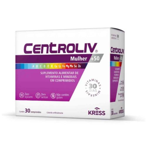Centroliv Mulher +50 Suplemento Alimentar 30cpr