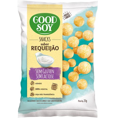 Snack de Soja Requeijão Belive 25g Snack de Soja Requeijão Belive 25g
